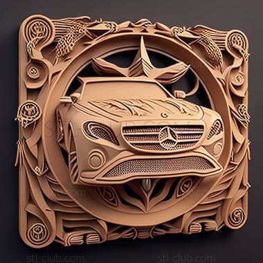 3D мадэль Mercedes Benz M (STL)